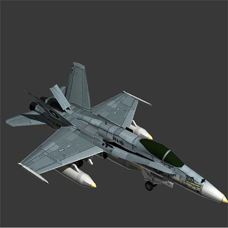 平坝3D舰载战斗机模型